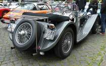 =Jaguar Suffolk Roadster Typ 33, Bj. 1978, 3442 ccm, 160 PS, unterwegs in Fulda anl. der SACHS-FRANKEN-CLASSIC im Juni 2019