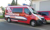 =Renault Master als MTW der Feuerwehr Petersberg, Aufnahme August 2019