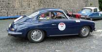 =Porsche 356 C, Bj. 1964, 1600 ccm, 95 PS, unterwegs in Fulda anl. der SACHS-FRANKEN-CLASSIC im Juni 2019