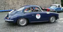 =Porsche 356 C, Bj. 1964, 1600 ccm, 95 PS, unterwegs in Fulda anl. der SACHS-FRANKEN-CLASSIC im Juni 2019