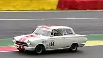 #134, FORD Lotus Cortina, Historic Motor Racing News U2TC & Historic Touring Car Challenge with Tony Dron Trophy zu Gast bei den Spa Six Hours Classic vom 27 - 29 September 2019
