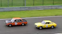 #55, BMW 1600Ti,und #736 ALFA ROMEO Giulia Sprint GT, Historic Motor Racing News U2TC & Historic Touring Car Challenge with Tony Dron Trophy zu Gast bei den Spa Six Hours Classic vom 27 - 29 September 2019