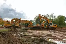 Baggerballet am 18.10.19 in Aschaffenburg