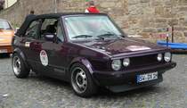 =VW Golf Cabrio, Bj. 1984, 1781 ccm, 112 PS, unterwegs in Fulda anl. der SACHS-FRANKEN-CLASSIC im Juni 2019