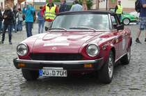 =Fiat 124 CS, Bj. 1977, 1739 ccm, 80 PS, unterwegs in Fulda anl. der SACHS-FRANKEN-CLASSIC im Juni 2019