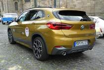 =BMW X2 des Organisationsteams unterwegs in Fulda anl. der SACHS-FRANKEN-CLASSIC im Juni 2019