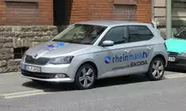 =Skoda Fabia III von  rheinmaintv  steht im Juni 2019 in Bad Camberg
