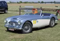 Austin Healey 3000 am Flugplatz Müggenhausen - 24.08.2019