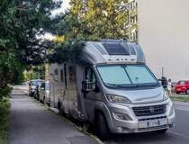 Laika Kreos Wohnmobile auf Fiat Ducato Basis. Foto: Sommer, 2019, Pécs-HU.