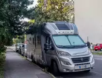 Laika Kreos Wohnmobile auf Fiat Ducato Basis. Foto: Sommer, 2019, Pécs-HU.