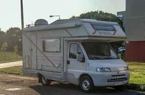 Fiat Ducato Wohnmobile. Foto: Sommer, 2019, Pécs-HU.