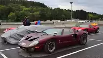 Ford GT40 Treffen auf dem neuen Rallyecross Gelände auf den Circuit Spa Francorchamps. Spa Six Hours Classic vom 27 - 29 September 2019