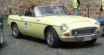 =MG C Roadster, Bj. 1968, 2912 ccm, 145 PS, unterwegs in Fulda anl. der SACHS-FRANKEN-CLASSIC im Juni 2019
