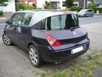 Heckansicht eines Renault Avantime. Mülheim an der Ruhr im September 2016.