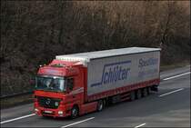 Actros 1848 der Iserlohner Spedition SCHL�TER.
