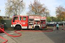 Feuerwehr Frankfurt am Main IVECO Magirus LF10 am 26.10.19 bei der Herbstabschlussübung der Jugendfeuerwehr Frankfurt am Main 