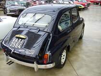 Heckansicht eines Abarth 850 TC  Nürburgring . Classic Remise Düsseldorf im März 2013.