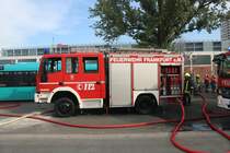 Feuerwehr Frankfurt am Main IVECO Magirus LF10 am 26.10.19 bei der Herbstabschlussübung der Jugendfeuerwehr Frankfurt am Main 