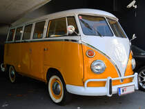 Ein VW Typ 2 T1  Bulli  Ende August 2019 in Millstatt am See.