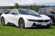 Ein BMW i8 Coupé war Ende August 2019 in Rosegg zu entdecken.