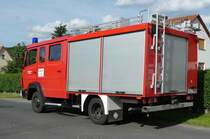 =MB 814 als LF der Feuerwehr Hausen/Rhön, gesehen beim Fladunger Sommernachtsfest im Juni 2019