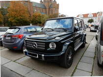 Mercedes Benz G Modell am 22.10.19 in Stralsund