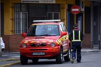 Nissan X-Trail als Feuerwehr-Fahrzeug der spanischen Stadt Talavera de la Reina (Talavera de la Reina/Spanien, 17.04.2019)