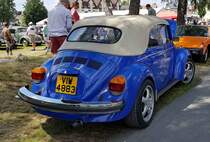 =Käfer Cabrio, Bj. 1978, sucht einen neuen Besitzer beim LOTTERMANN-Bullitreffen im Juni 2019