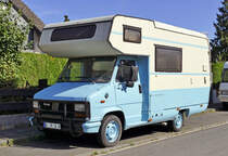 Alteres Wohnmobil auf Fiat Ducato Basis bei Euskirchen - 20.09.2019