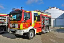 Feuerwehr Langen (Hessen) MAN TGM StlF am 03.10.19 beim Tag der offenen Tür 