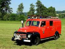 OPEL-Blitz, ehemals LLF der FF-Kallham; anlässlich Wadholz-Classic 2018; 180715