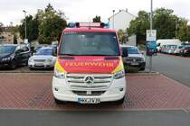 Feuerwehr Bruchköbel Mercedes Benz Sprinter MTW am 03.10.19 beim Tag der offenen Tür der Feuerwehr Langen (Hessen)