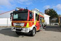 Feuerwehr Langen (Hessen) MAN TGM HLF20 am 03.10.19 beim Tag der offenen Tür 