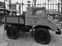 Ein Unimog der Östereichischen Post Anfang September 2019 im Historama Ferlach.