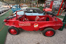 Ein Volkswagen Typ 166 Schwimmwagen Anfang September 2019 im Historama Ferlach.