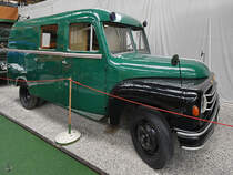 Ein Hanomag L-28 Gefangenentransporter Anfang September 2019 im Historama Ferlach.