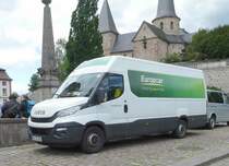 =Iveco von EUROPCAR steht im Juni 2019 in Fulda
