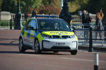 24.10.2018 / London Constitution Hill / BMW I3 Polizei / FJ18 FZP.