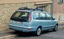 Rückansicht: Fiat Marea Weekend. Foto: Pécs (HU), August, 2019.