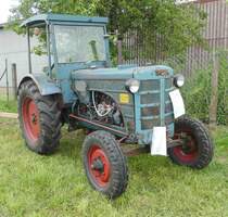 =Hanomag R 28, ausgestellt bei der Oldtimeraustellung vom Landmännerverein Bermuthshain im Juni 2019