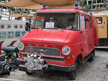 Ein Opel Blitz Kleinlöschfahrzeug Anfang September 2019 im Historama Ferlach.