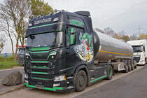 Scania NG R500 am 17.11.2019 in Mönchengladbach.