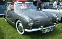 =Karmann Ghia präsentiert auf dem Ausstellungsgelände in Bad Camberg anl. LOTTERMANN-Bullitreffen im Juni 2019