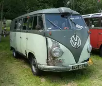 =VW T1, präsentiert auf dem Ausstellungsgelände in Bad Camberg anl. LOTTERMANN-Bullitreffen im Juni 2019