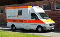 =MB Sprinter des DRK OV Bad Hersfeld, eingesetzt beim Tag der offenen Tür beim Landwirtschaftszentrum Eichhof im Juni 2019