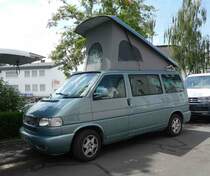 =VW T4 mit Aufstelldach steht im Juni 2019 in Bad Camberg