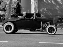 Ein Roadster Mitte September 2019 in Heilbronn.