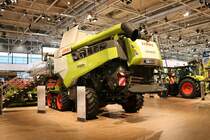 Claas Lexion 5500 am 16.11.19 auf der Agritechnica in Hannover
