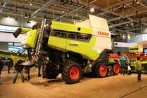 Claas Lexion 5500 am 16.11.19 auf der Agritechnica in Hannover