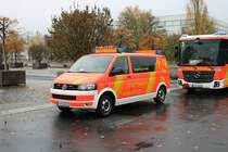 BF Hannover VW T5 ELW am 16.11.19 auf der Agritechnica in Hannover